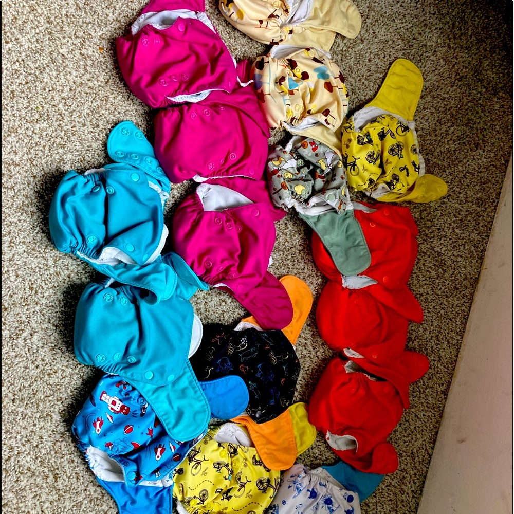 16 AIO Grovia diapers